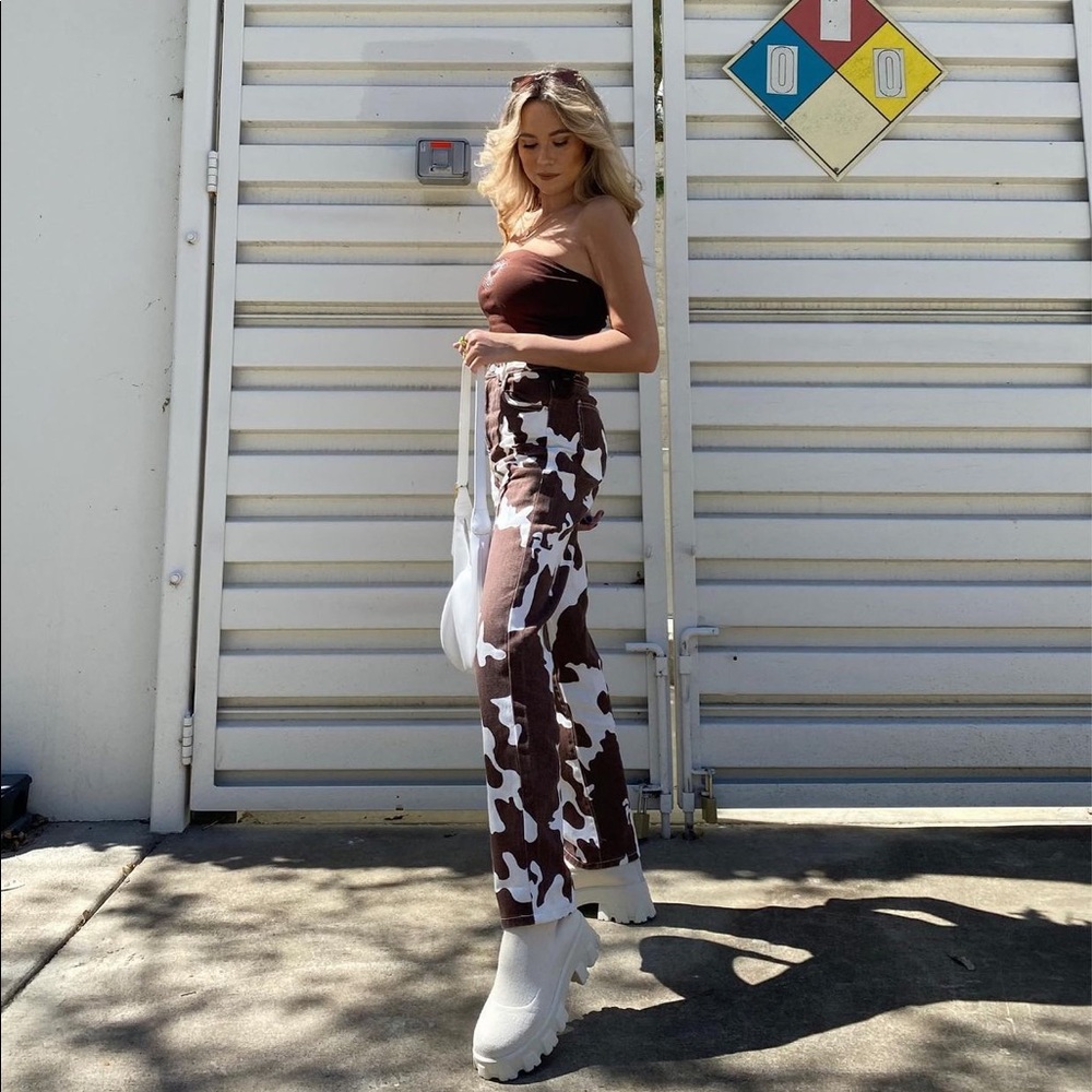 CowPrint Jeans